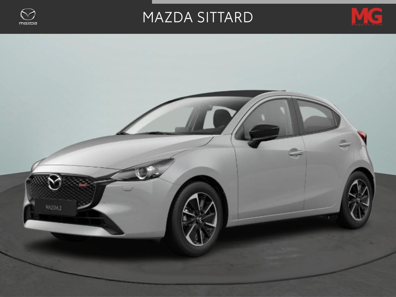 Mazda 2 - 1.5 e-SkyActiv-G 90 Homura Aka | 0-KM auto | Navigatie | HUD | 360 Camera - AutoWereld.nl