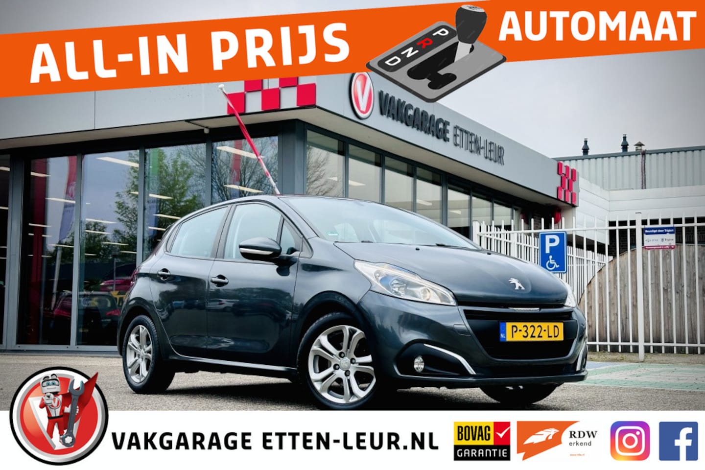 Peugeot 208 - 1.2 PureTech Active / AIRCO / PARKEERSENSOREN - AutoWereld.nl