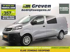 Opel Vivaro - 2.0 CDTI L3H1 | Dubbele Cabine | 6 Persoons | Airco Cruise Trekhaak Elektrpakket