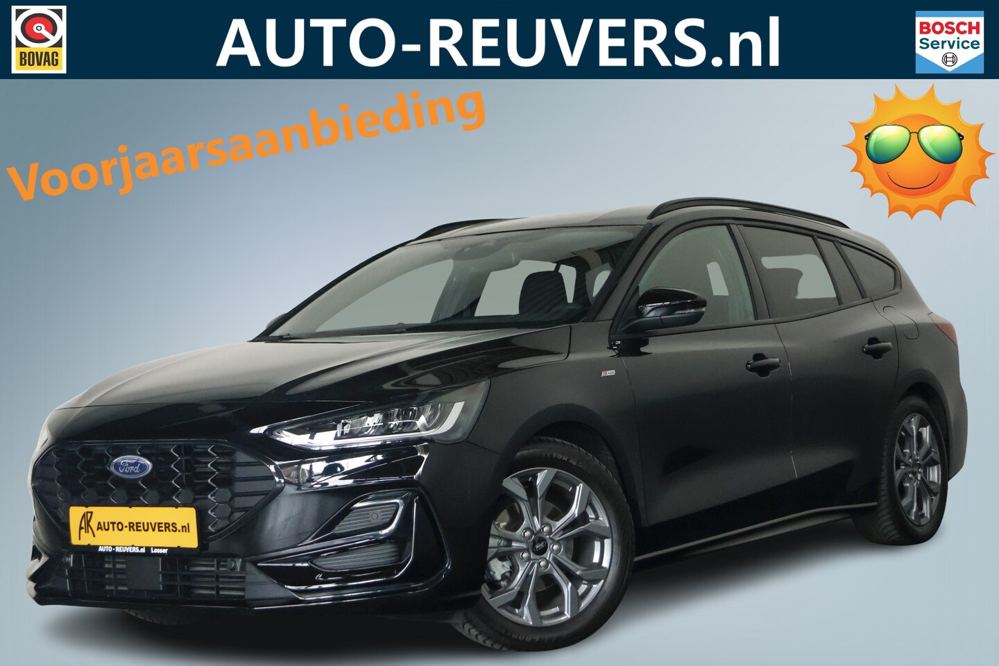 Ford Focus Wagon - 1.0 EcoBoost Hybrid ST Line / LED / Navi / CarPlay / ACC / Blis / Camera - AutoWereld.nl
