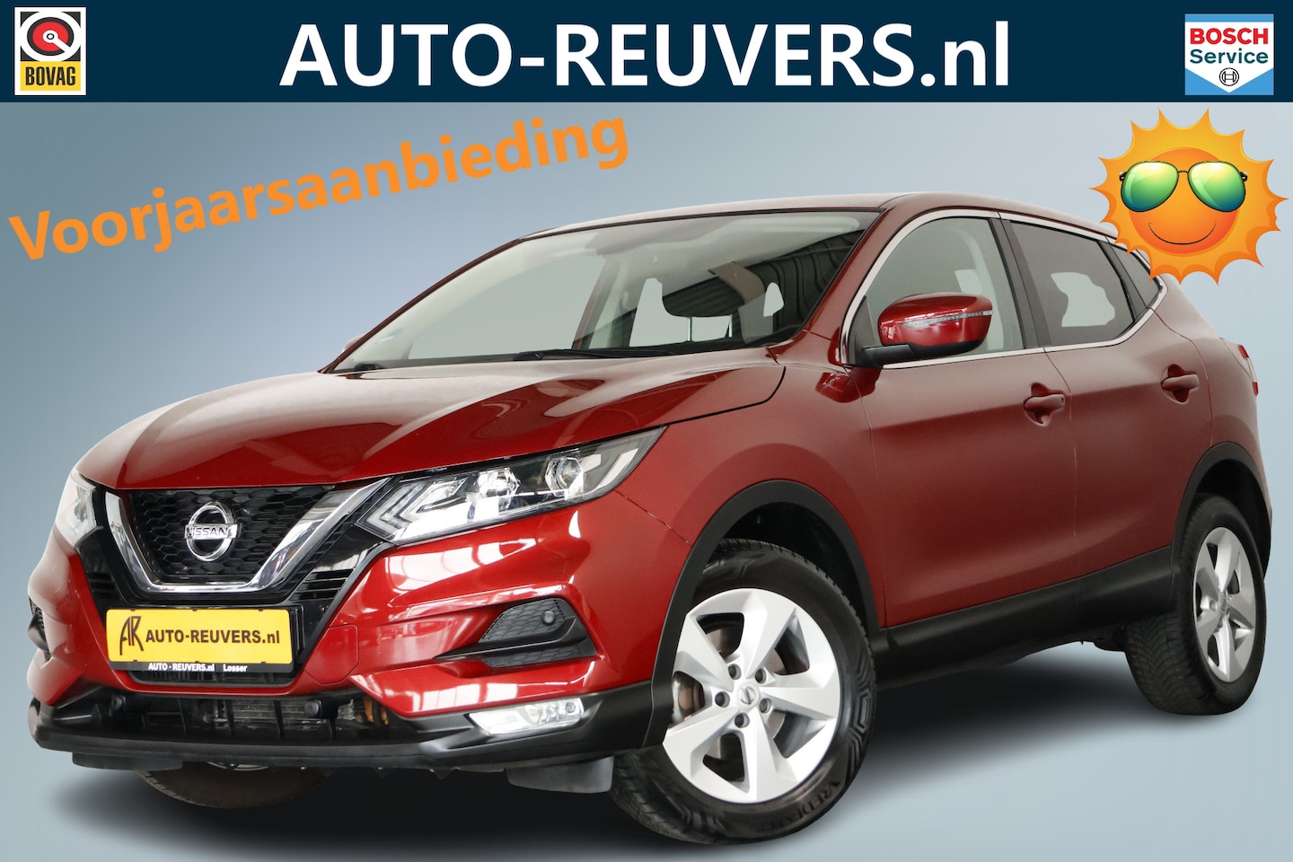 Nissan Qashqai - 1.2 Acenta / Navi / Aut / Cam / Trekhaak / 4S banden - AutoWereld.nl