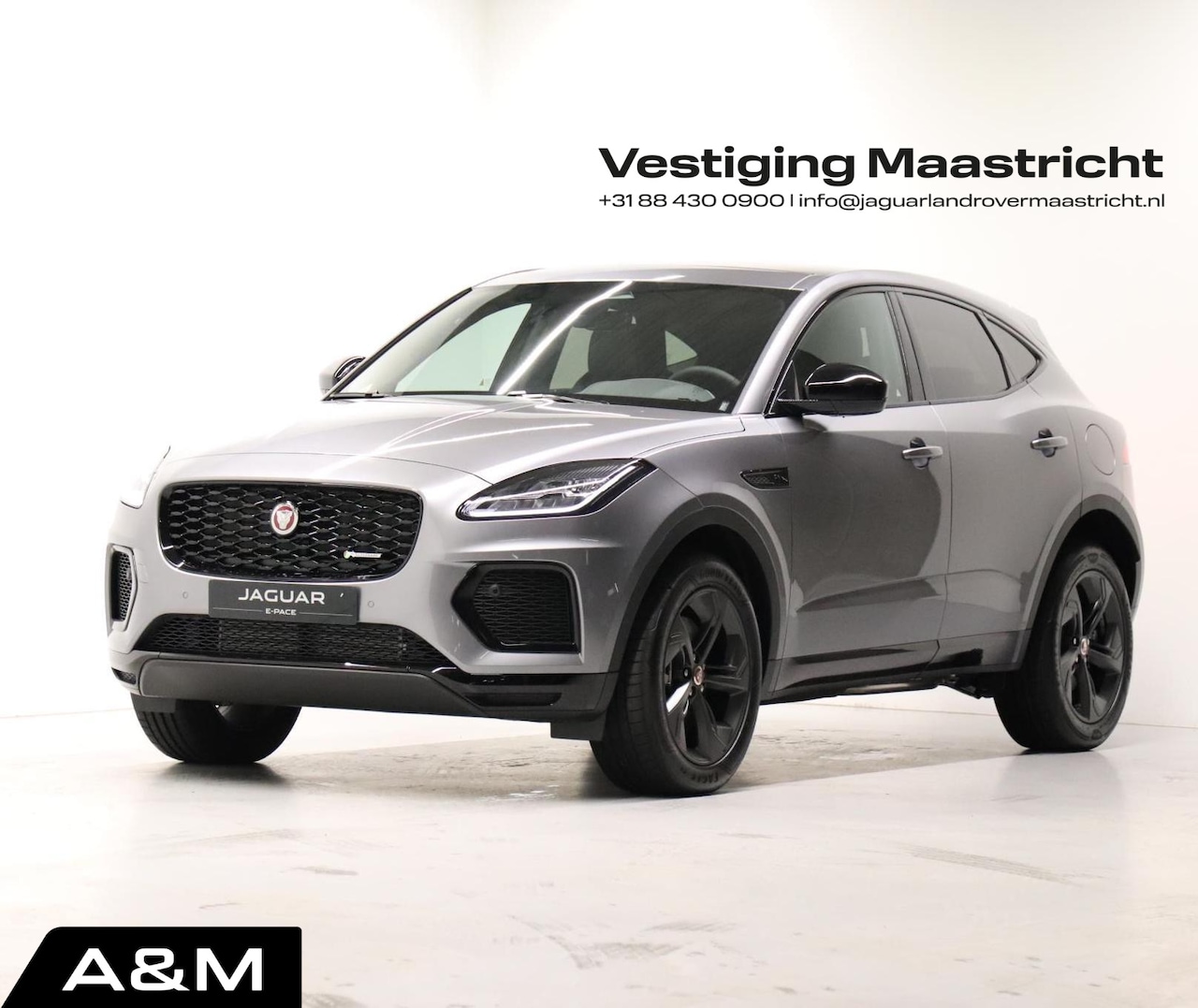Jaguar E-Pace - P300e AWD R-Dynamic Black SPECIAL EDITION | EIGER GREY - AutoWereld.nl