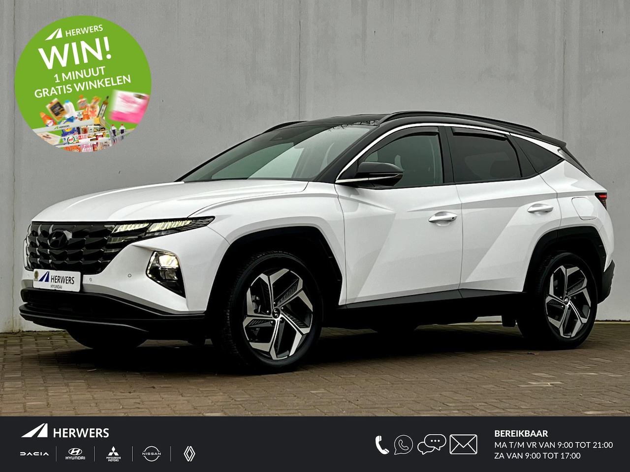 Hyundai Tucson - 1.6 T-GDI HEV 230pk Comfort Automaat / 1650kg Trekgewicht / Dealer onderhouden / Navigatie - AutoWereld.nl
