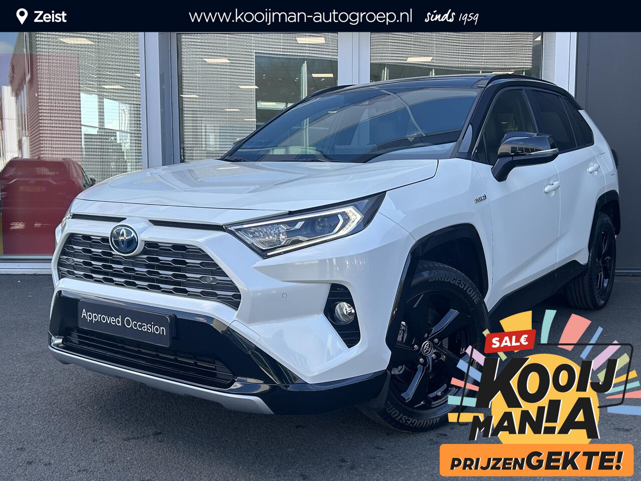 Toyota RAV4 - 2.5 Hybrid Bi-Tone | Panoramisch dak | JBL Premium audio | Achteruitrij camera | Stoelverw - AutoWereld.nl