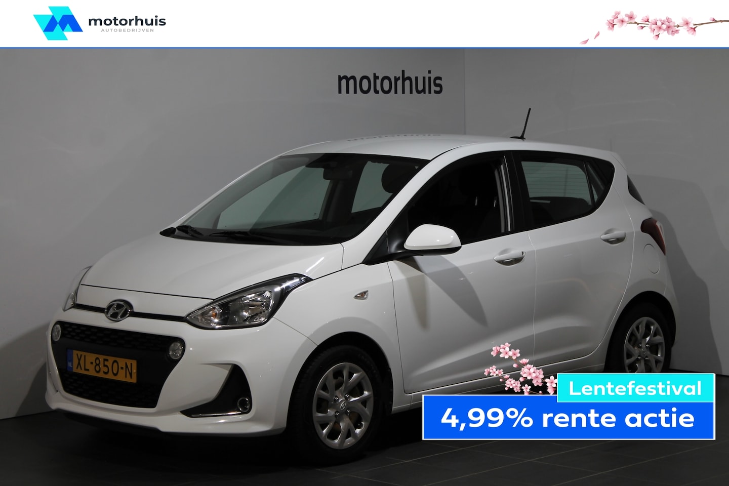 Hyundai i10 - 1.0i COMFORT 66PK PDC AIRCO CRUISE NAVI - AutoWereld.nl