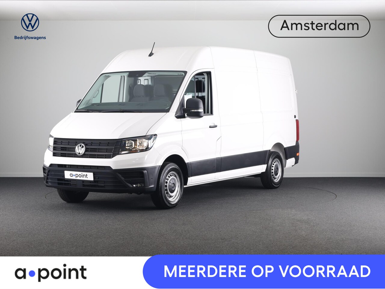 Volkswagen Crafter - Bedrijfswagens Highline L3H3 2.0 TDI EU6 140 pk GVW 3.5T Automaat RIJKLAARPRIJS!! VOORRAAD - AutoWereld.nl