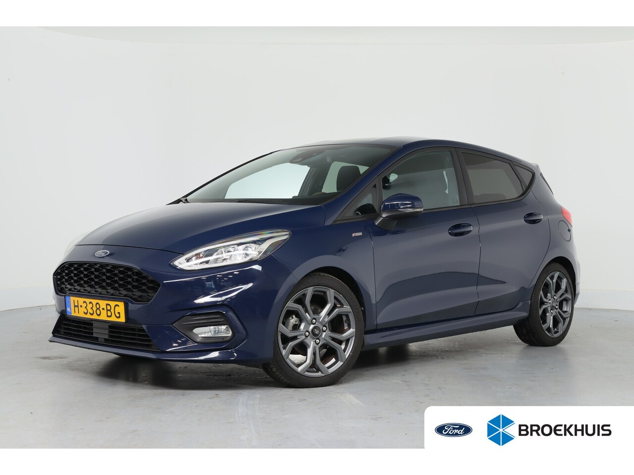 Ford Fiesta - 1.0 EcoBoost ST-Line | Dealer Onderhouden | Navigatie | Climate Control | Led | Keyless | - AutoWereld.nl