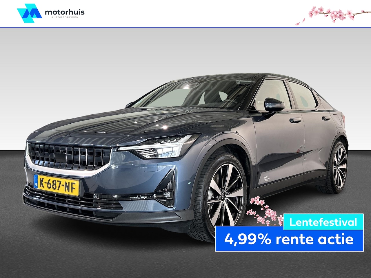 Polestar 2 - Polestar 2 - Long Range Dual Motor Launch Edition 78 kWh 408pk Automaat - AutoWereld.nl