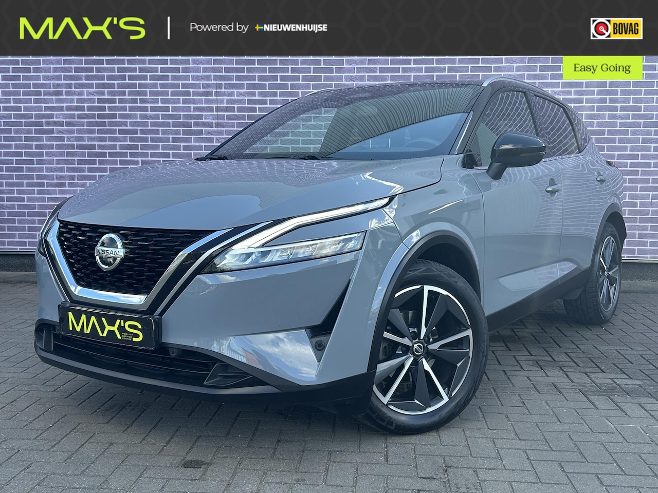 Nissan Qashqai - 1.3 MHEV Business Premium | Adaptieve Cruise Control | Lederen bekleding | Navigatie | Par - AutoWereld.nl