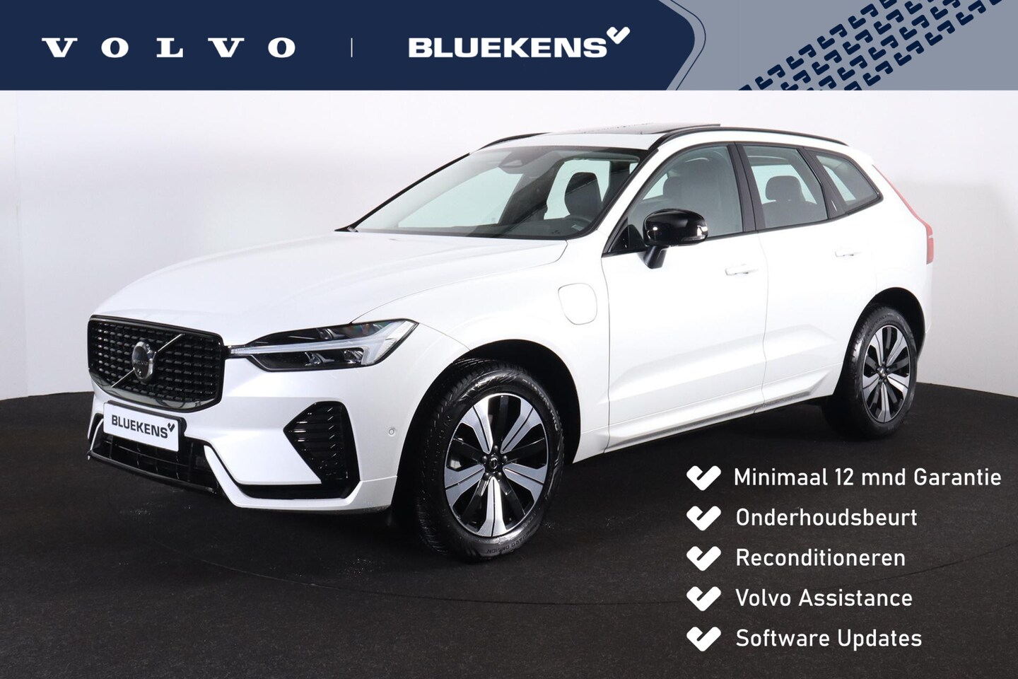 Volvo XC60 - T6 Recharge AWD Plus Dark - Panorama/schuifdak - IntelliSafe Assist & Surround - 360º Came - AutoWereld.nl