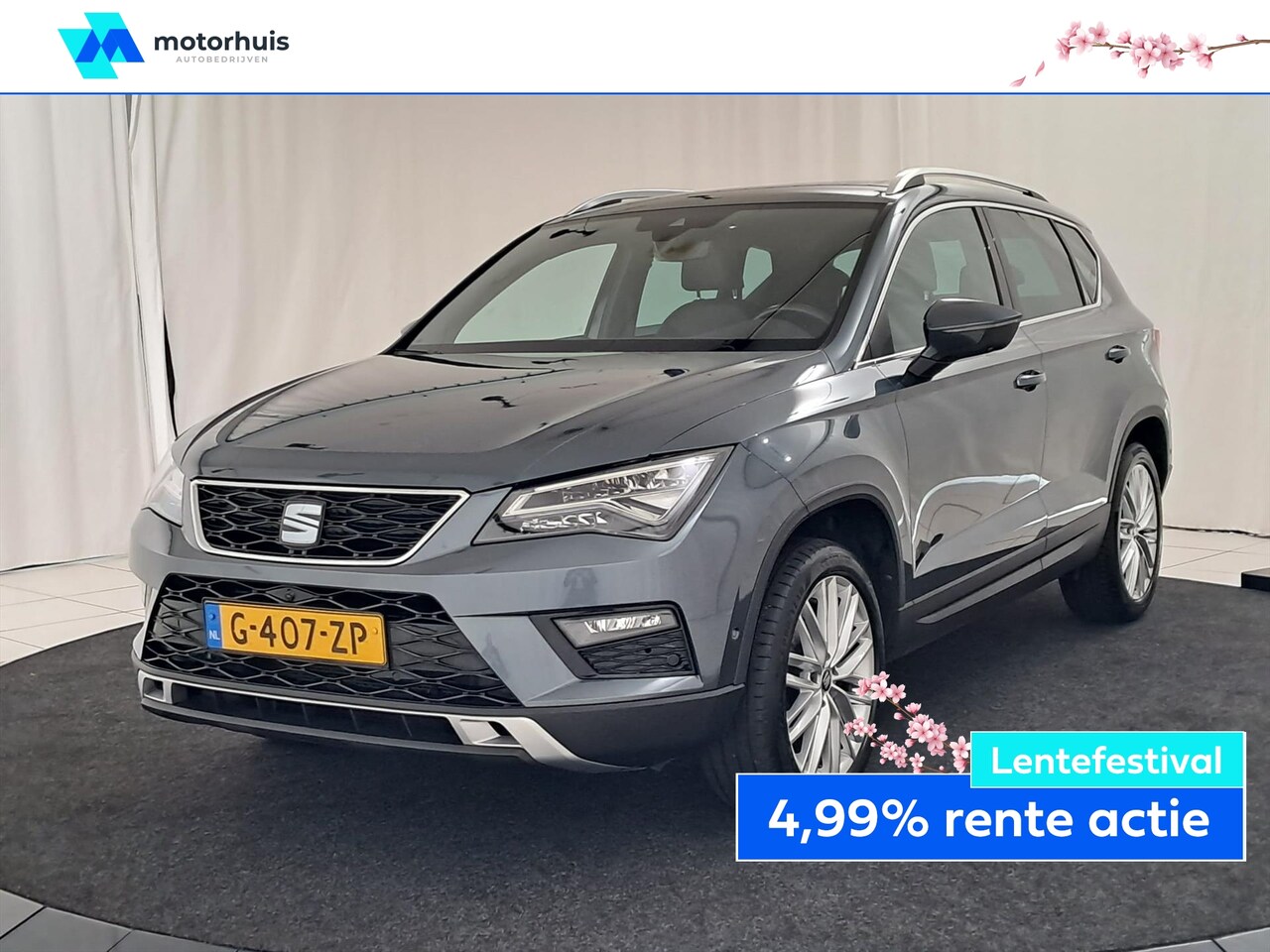 Seat Ateca - 1.5 TSI 150PK AUTOMAAT XCELLENCE PANO NAVI TREKHAAK ECC NAP - AutoWereld.nl