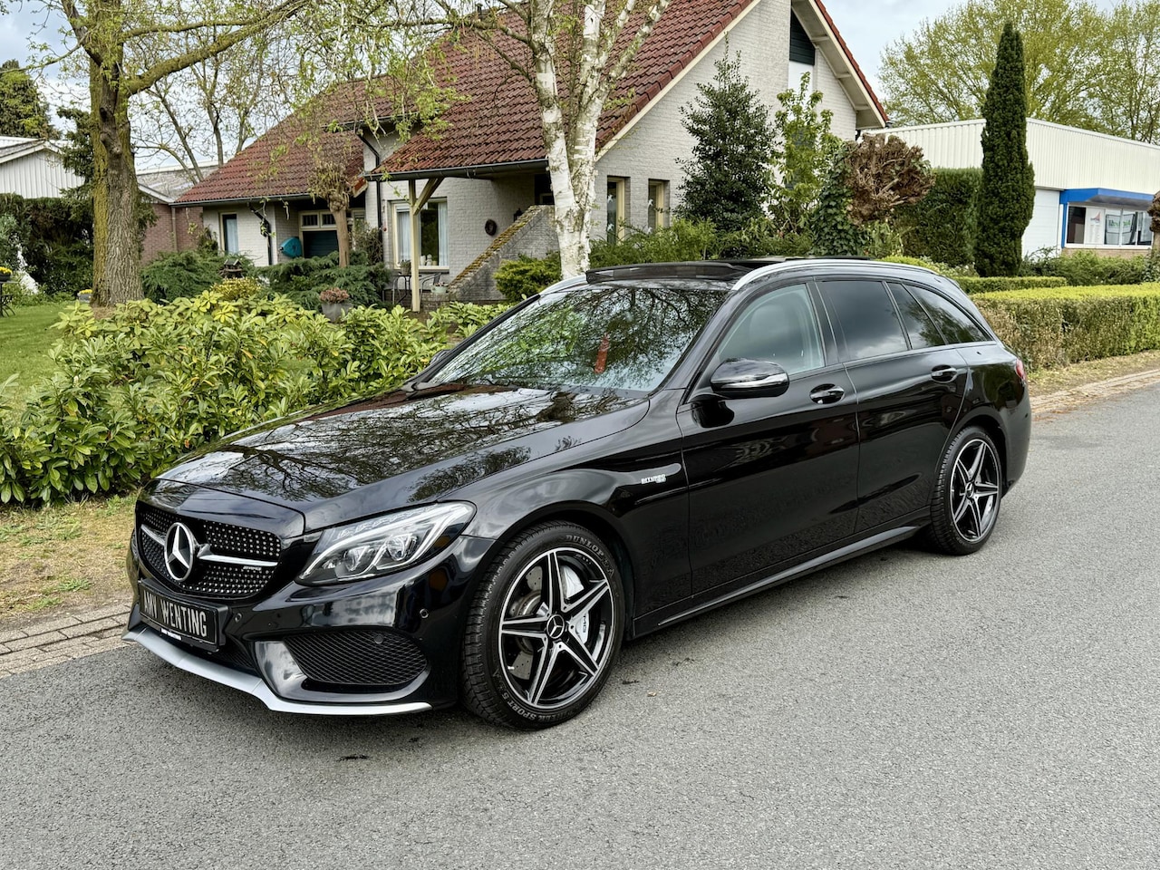 Mercedes-Benz C-klasse - C43 AMG V6 BiTurbo 4MATIC 367PK Trekhaak•Pano - AutoWereld.nl