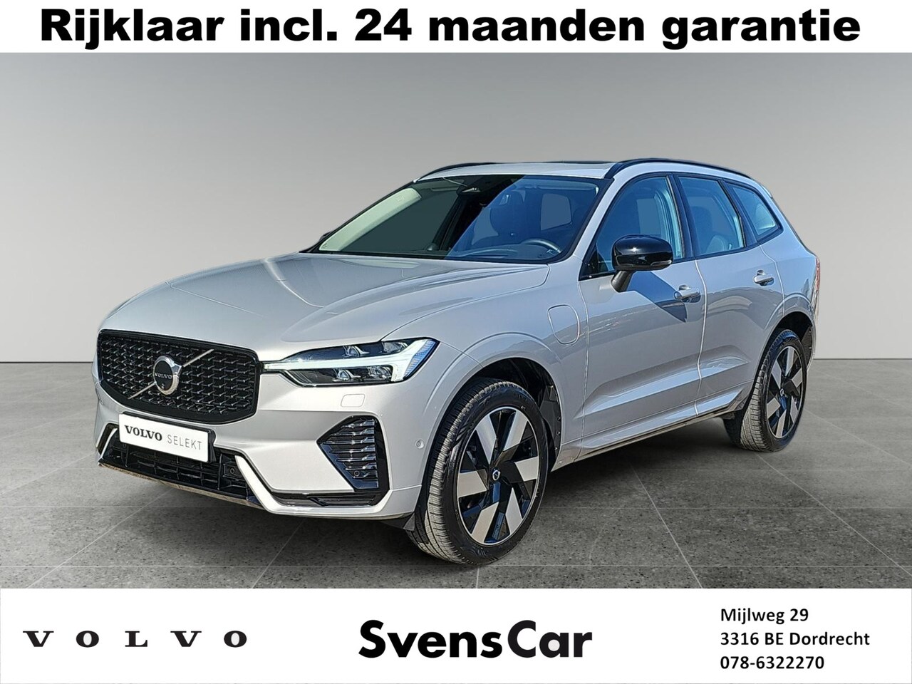 Volvo XC60 - 2.0 T6 Plug-in hybrid AWD Ultimate Dark | Luchtvering | Trekhaak | 360 graden camera | Bow - AutoWereld.nl