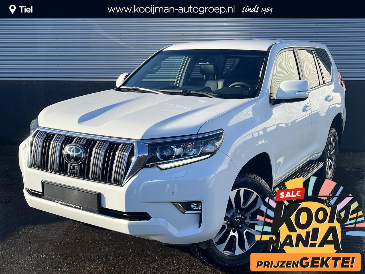 Toyota Land Cruiser - Toyota 2.8 D-4D Professional SRWV + off-road pakket, Automaat, Grijs kenteken, GEEN BPM, N - AutoWereld.nl