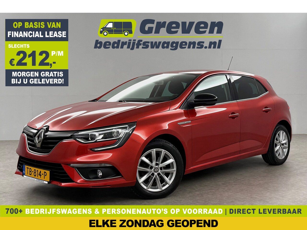 Renault Mégane - 1.2 TCe Limited Clima Cruise Navi PDC 16''LMV - AutoWereld.nl