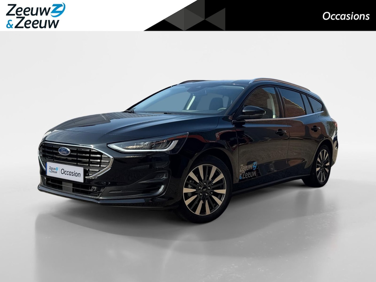 Ford Focus Wagon - 1.0 EcoBoost Hybrid Titanium X | Winter Pack | AGR stoelen| Achteruitrijcamera | 17"Lichtm - AutoWereld.nl