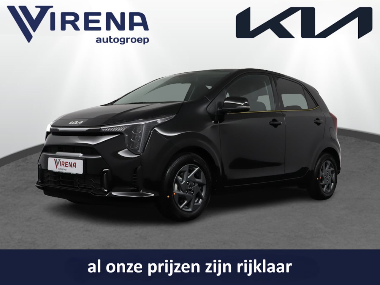 Kia Picanto - 1.0 DPI DynamicPlusLine Automaat - Prijs incl. Inruilpremie - Navigatie - Cruise Control - - AutoWereld.nl