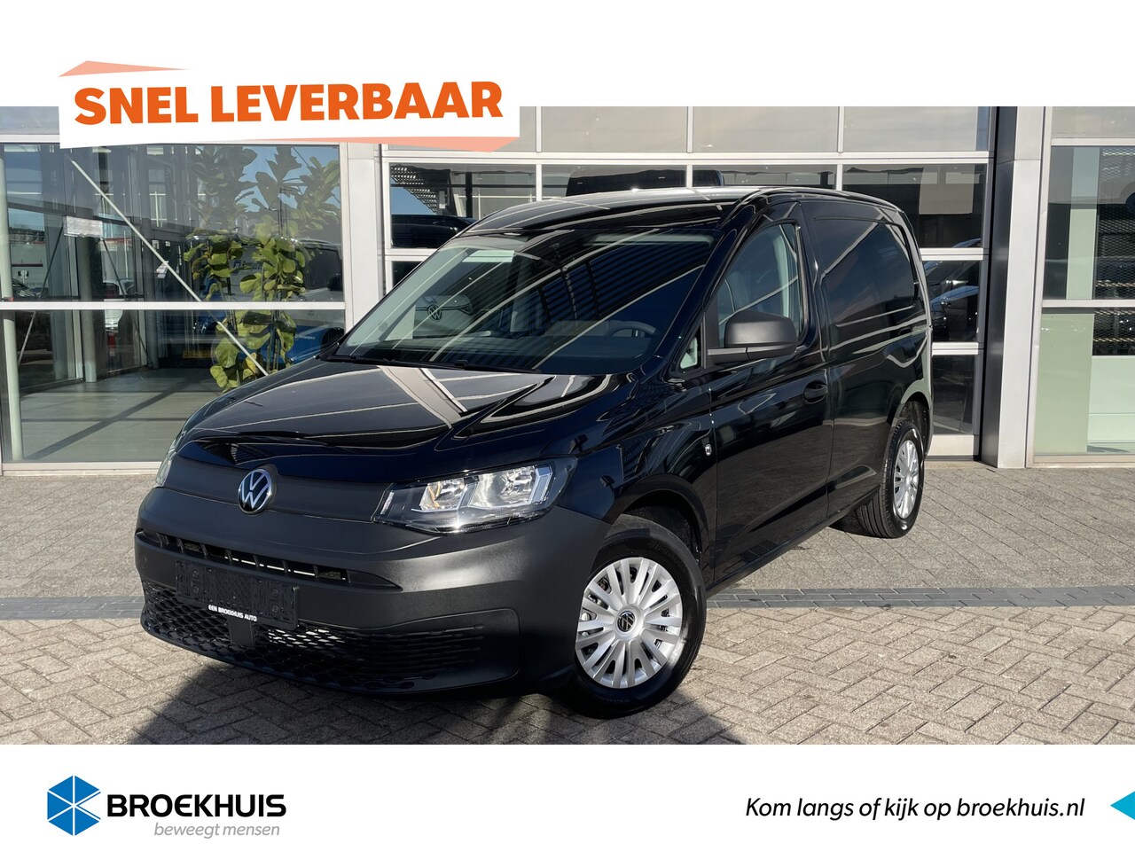 Volkswagen Caddy - BPM VRIJ | 102 PK | Airco | DAB+ | Trekhaak | Navi by App | Armsteunen | Reservewiel - AutoWereld.nl