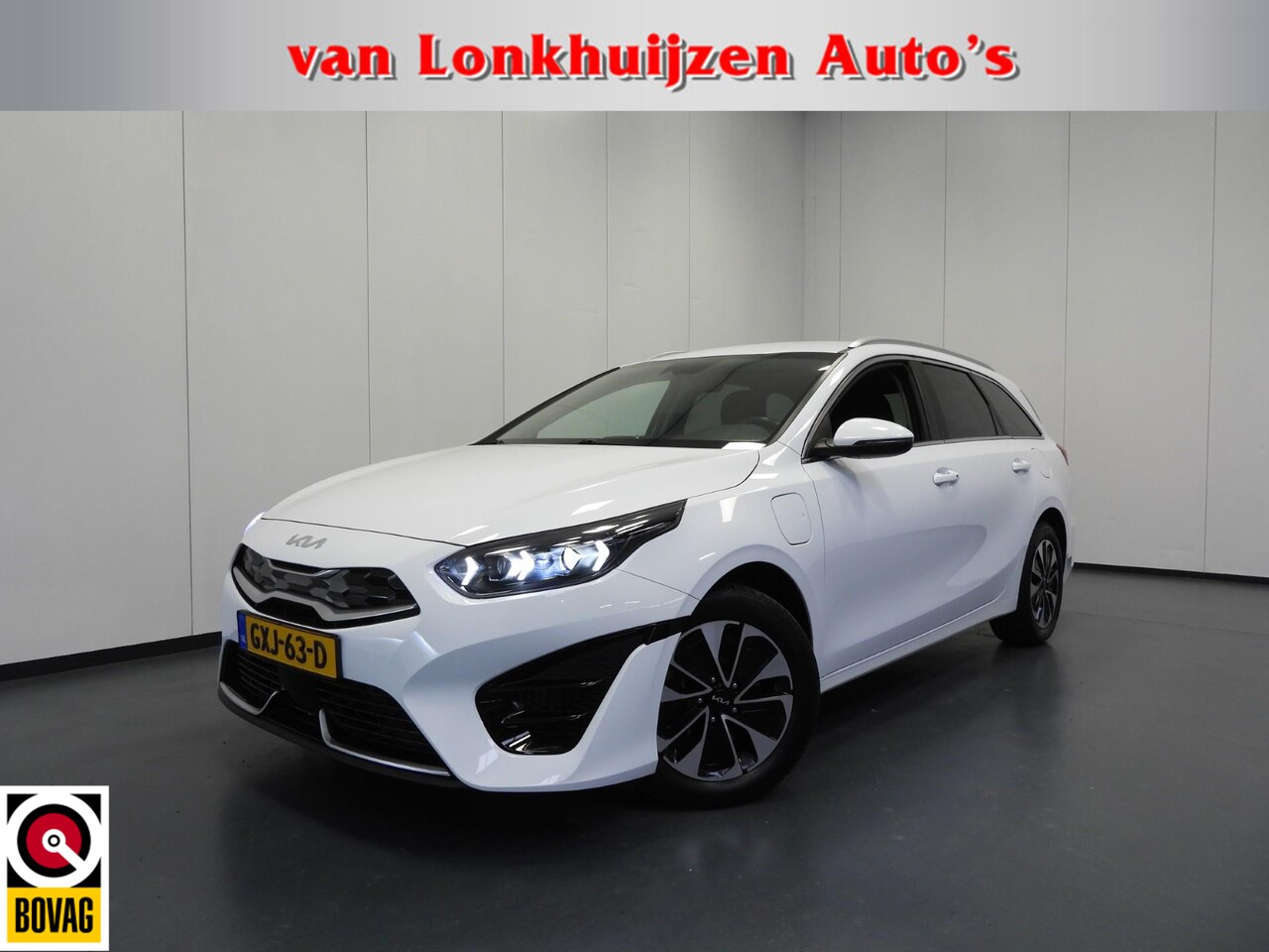 Kia Cee'd Sportswagon - Ceed 1.6 GDI PHEV Plug-In DynamicLine NAVI-APP/CLIMA/ADAPT.CRUISE/LED/16"LMV! - AutoWereld.nl