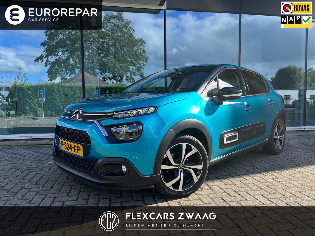 Citroën C3 - 1.2 PureTech 110pk Shine - Automaat - Navi - Camera - Climate - Parkeerhulp - AutoWereld.nl