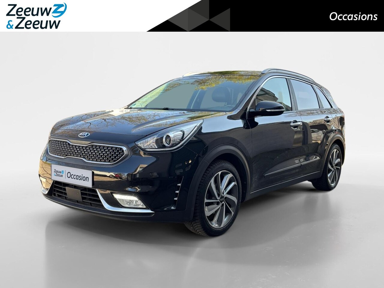 Kia Niro - 1.6 GDi Hybrid ExecutiveLine | Leder | Camera | ADAP Cruise | Navigatie | 18 LMV | DAB | - AutoWereld.nl