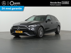 Mercedes-Benz C-klasse Estate - 180 AMG NIGHT | Panoramadak | Stoelmemory | Dodehoekassistent | Apple Carplay | Beige Lede