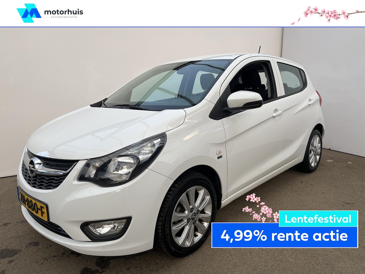 Opel Karl - 1.0 75pk 120 Jaar Edition / Airco / Bluetooth / Cruise Control / PDC - AutoWereld.nl