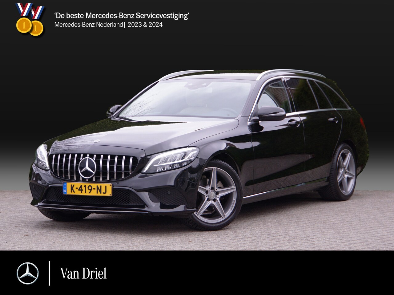 Mercedes-Benz C-klasse Estate - C 180 Estate Avantgarde | 18 inch AMG Dodehoek Sfeerverlichting Camera - AutoWereld.nl