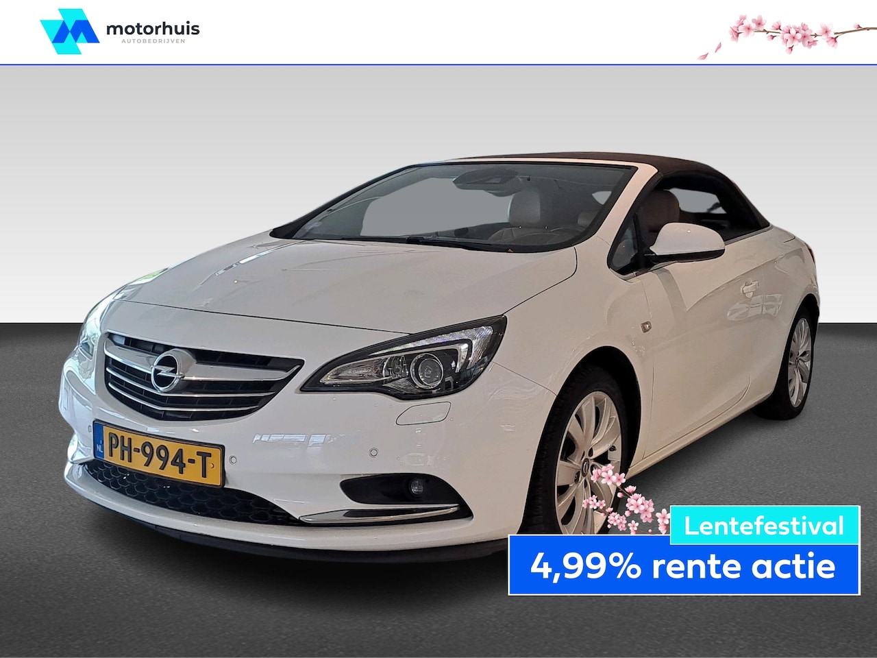 Opel Cascada - 1.6 Turbo 170PK Automaat Innovation Cabriolet - AutoWereld.nl