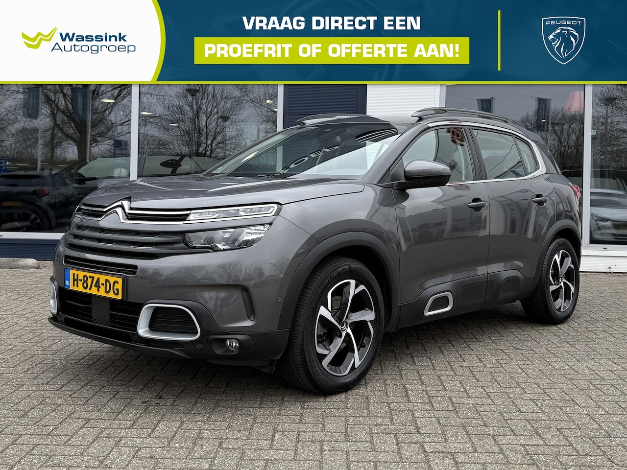 Citroën C5 Aircross - 1.6 PureTech 180pk EAT8 Business | Navigatie | Camera | Parkeersesnoren | Cruise Control | - AutoWereld.nl