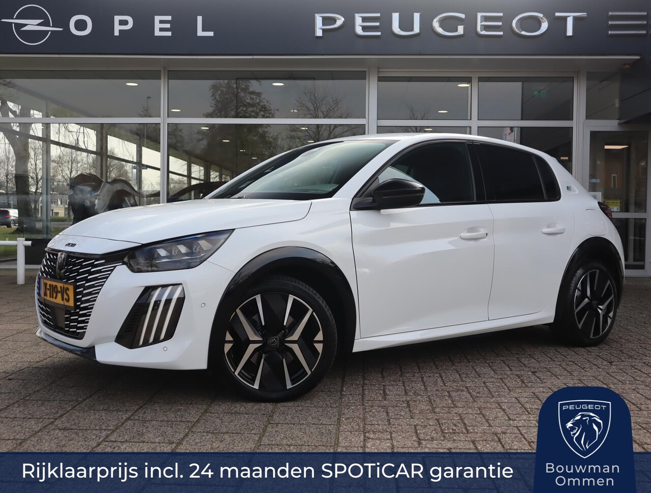 Peugeot e-208 - GT EV 51kWh 156pk, Rijklaarprijs, Keyless entry El. verstelbare stoelen met massagefunctie - AutoWereld.nl