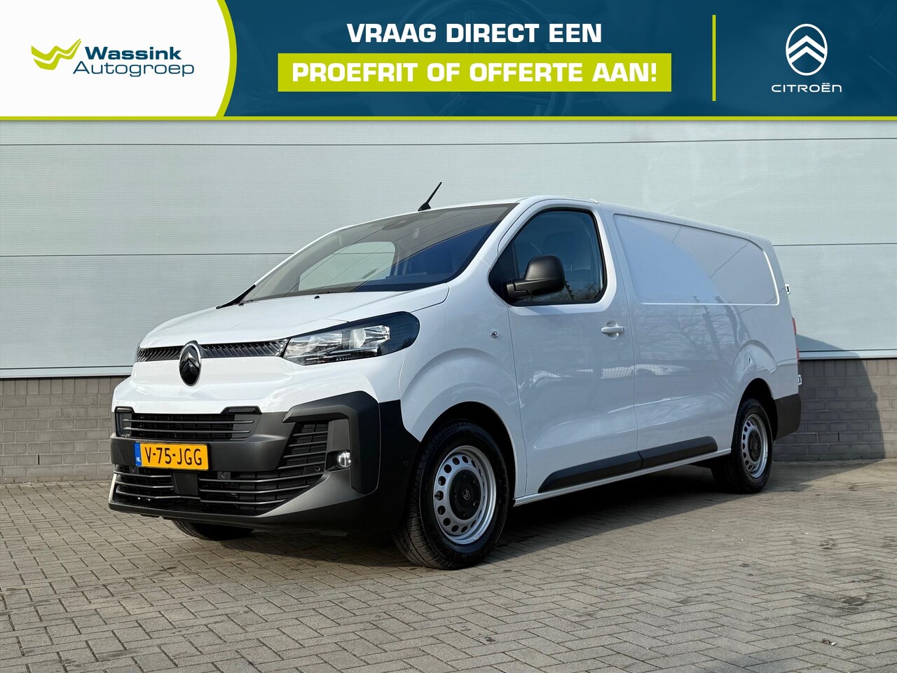 Citroën Jumpy - GB 2.0 BlueHDi 145pk L3 | Trekhaak | Reservewiel | Houten Afwerking Laadruimte | Cruise Co - AutoWereld.nl