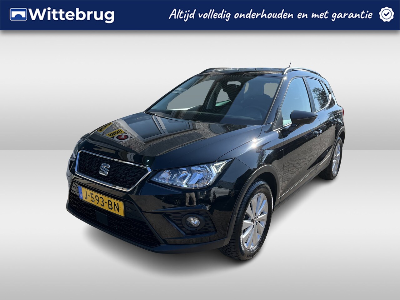 Seat Arona - 1.0 TSI Style Business Intense / AUTOMAAT/ 16" LMV/ KEYLESS/ ADAPT. CRUISE/ DAB/ BLUETOOTH - AutoWereld.nl
