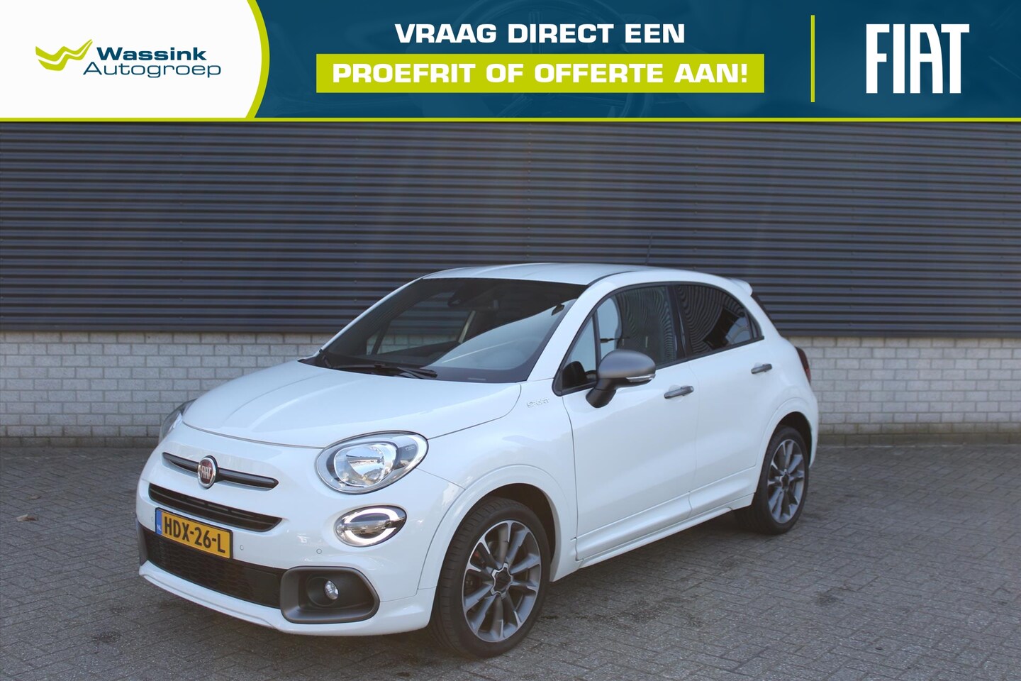 Fiat 500 X - Sport 1.3 FireFly Turbo 150pk DCT I Automaat I Navigatie I Apple Carplay/Android Auto I St - AutoWereld.nl