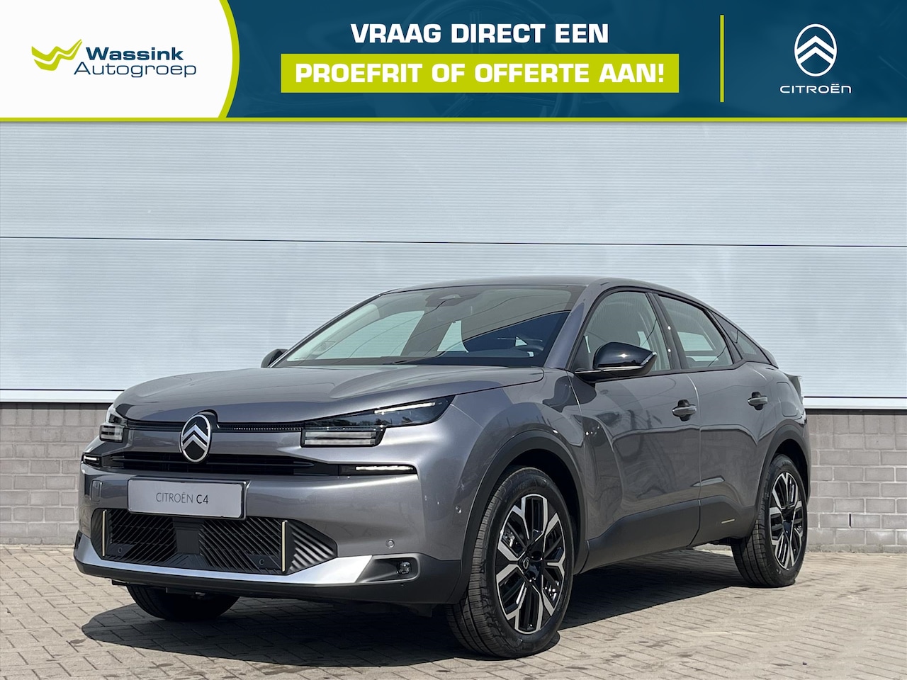 Citroën C4 - 1.2 Hybrid 136pk e-DCS6 Business | Stoelverwarming | Verwarmde Voorruit | Sensoren Voor + - AutoWereld.nl