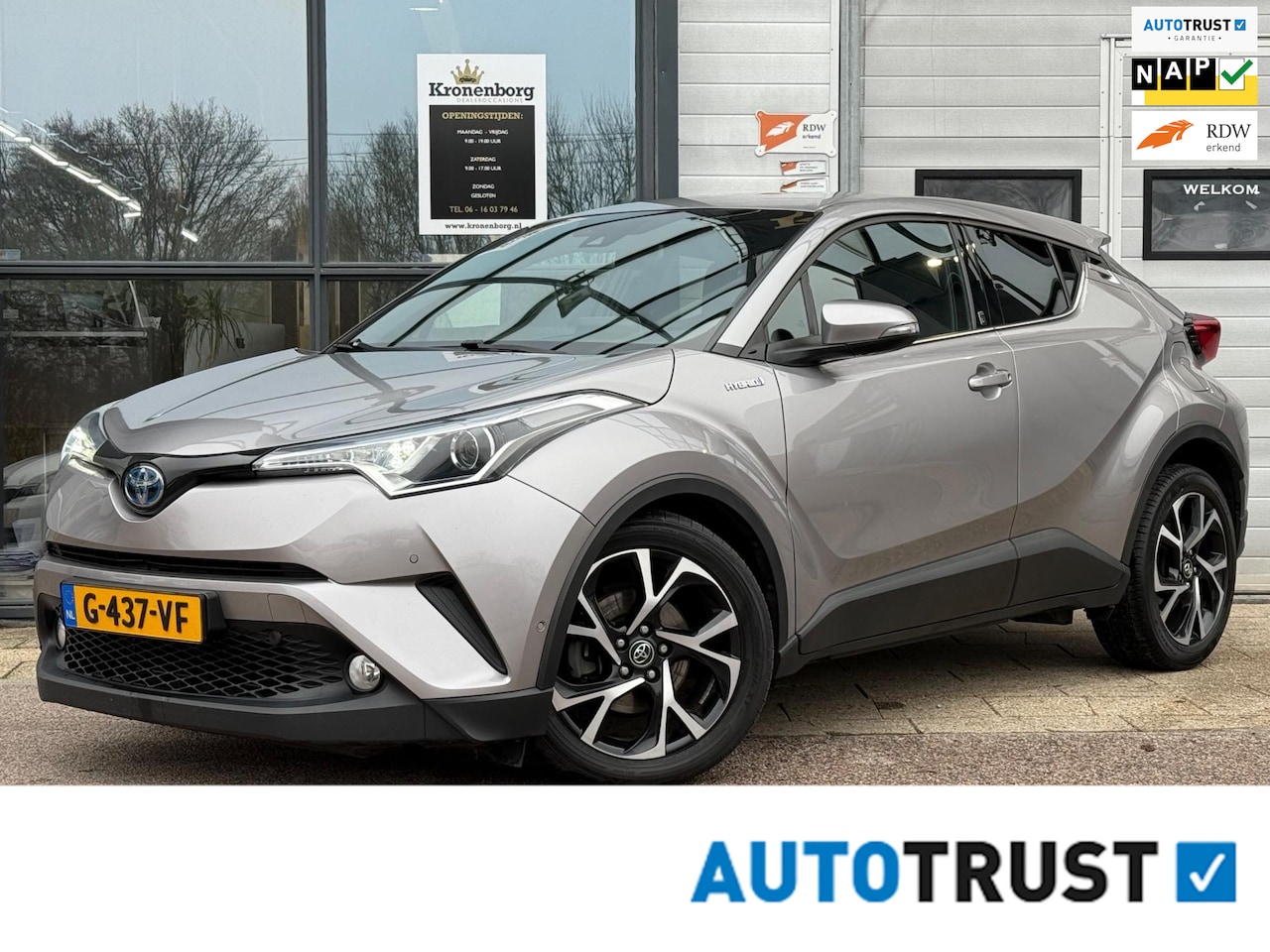 Toyota C-HR - 1.8 Hybrid Style. NAP, CARPLAY, CAMERA - AutoWereld.nl