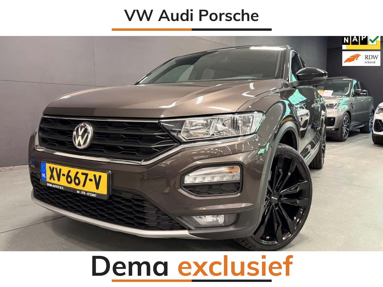 Volkswagen T-Roc - 1.5 TSI Sport V-COCKPIT/NAVI/CARPLAY/ECC/PDC/CRUISE/// - AutoWereld.nl
