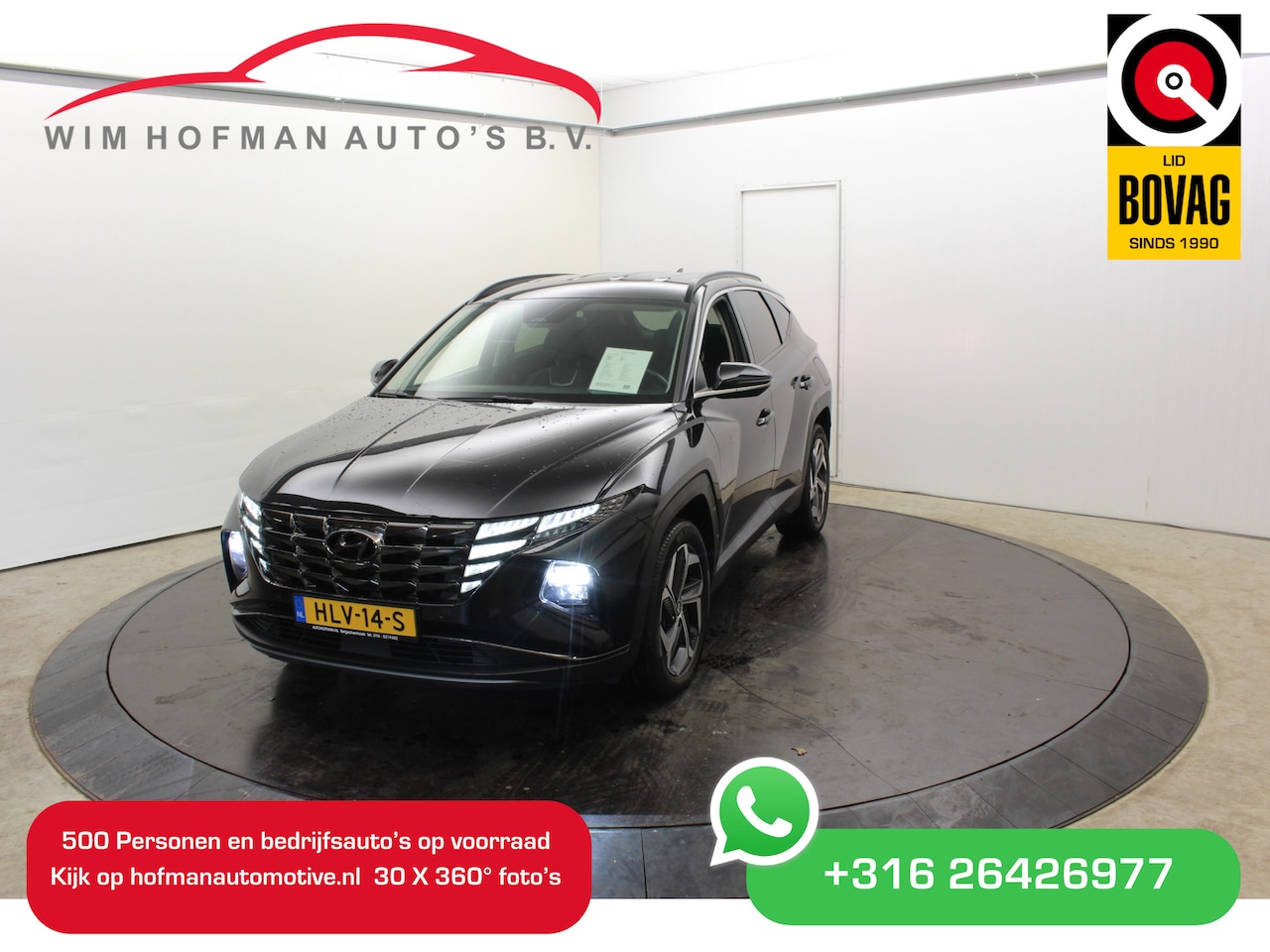 Hyundai Tucson - 1.6 T-GDI PHEV Premium 4WD Volleder MemSeats Camera - AutoWereld.nl
