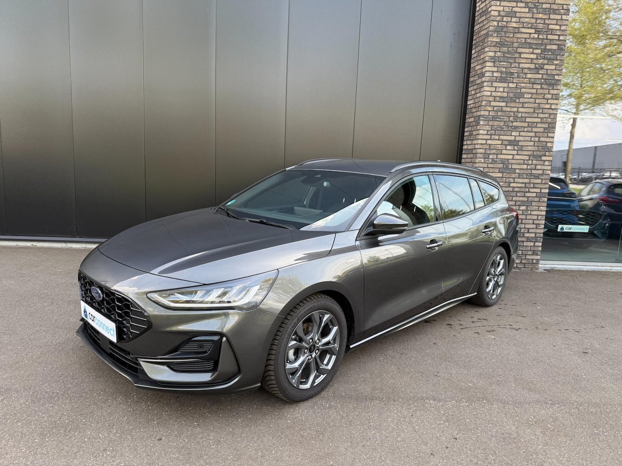 Ford Focus Wagon - 1.0 Eco 155pk AUT. Hybrid ST Line X Trekhaak, Elk. klep, Navi gr, Adop cruise VOLLE AUTO!! - AutoWereld.nl