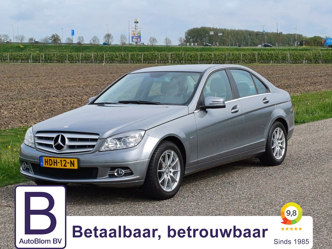 Mercedes-Benz C-klasse - 180 K BlueEFFICIENCY Business Class Avantgarde /Chique uitstraling/Lage km/Trekh./Hout/Sto - AutoWereld.nl