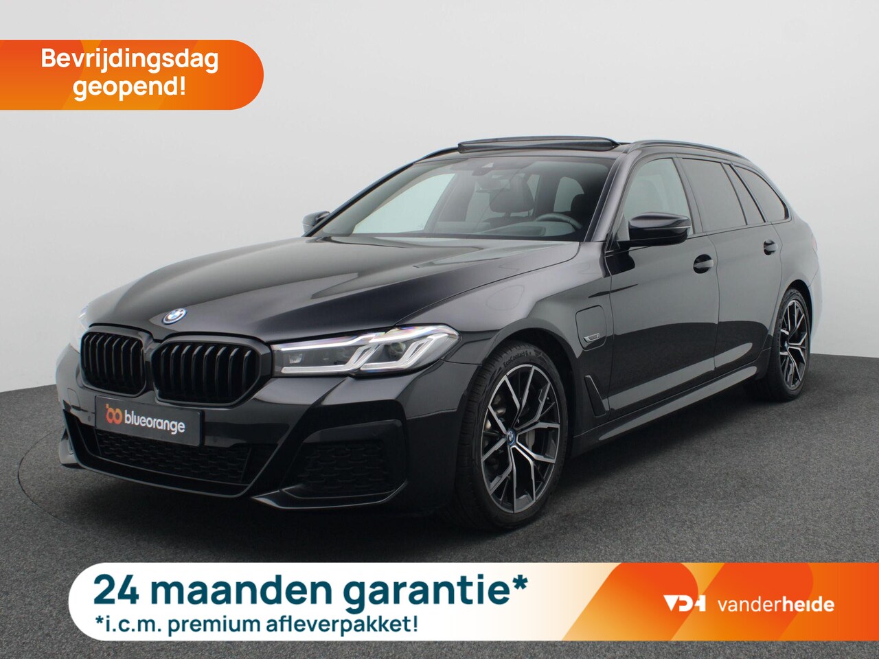 BMW 5-serie Touring - 530e Business Edition 252PK matrix led, trekhaak, head-up display, panoramadak, achteruitr - AutoWereld.nl