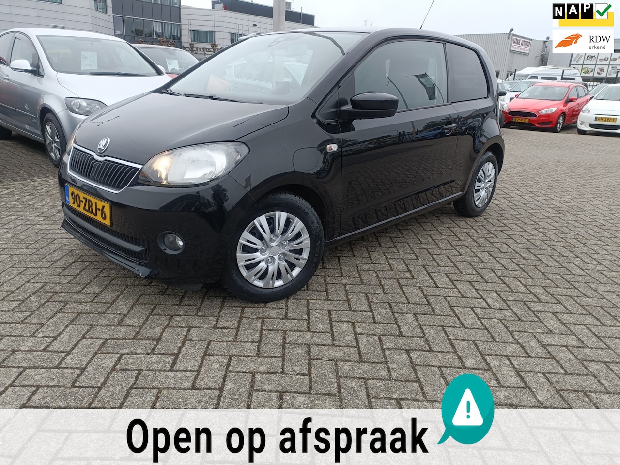 Skoda Citigo - 1.0 Elegance/eerst eigenar/cruis cont/stoelverwarm - AutoWereld.nl