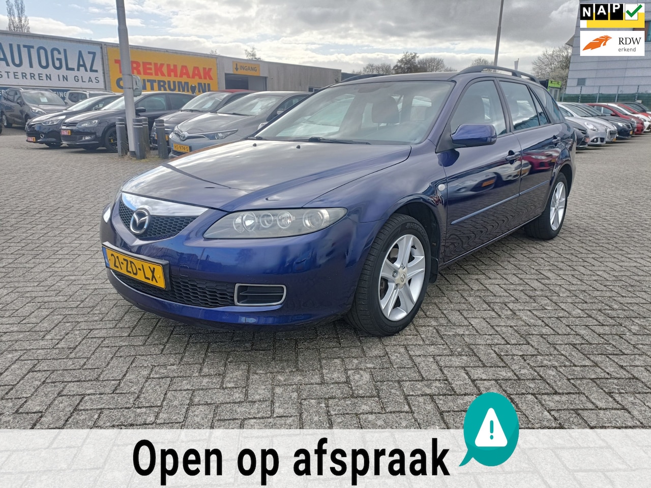 Mazda 6 Sportbreak - 1.8 EERSTE EIGENAAR/NAP/TREKHAAK - AutoWereld.nl