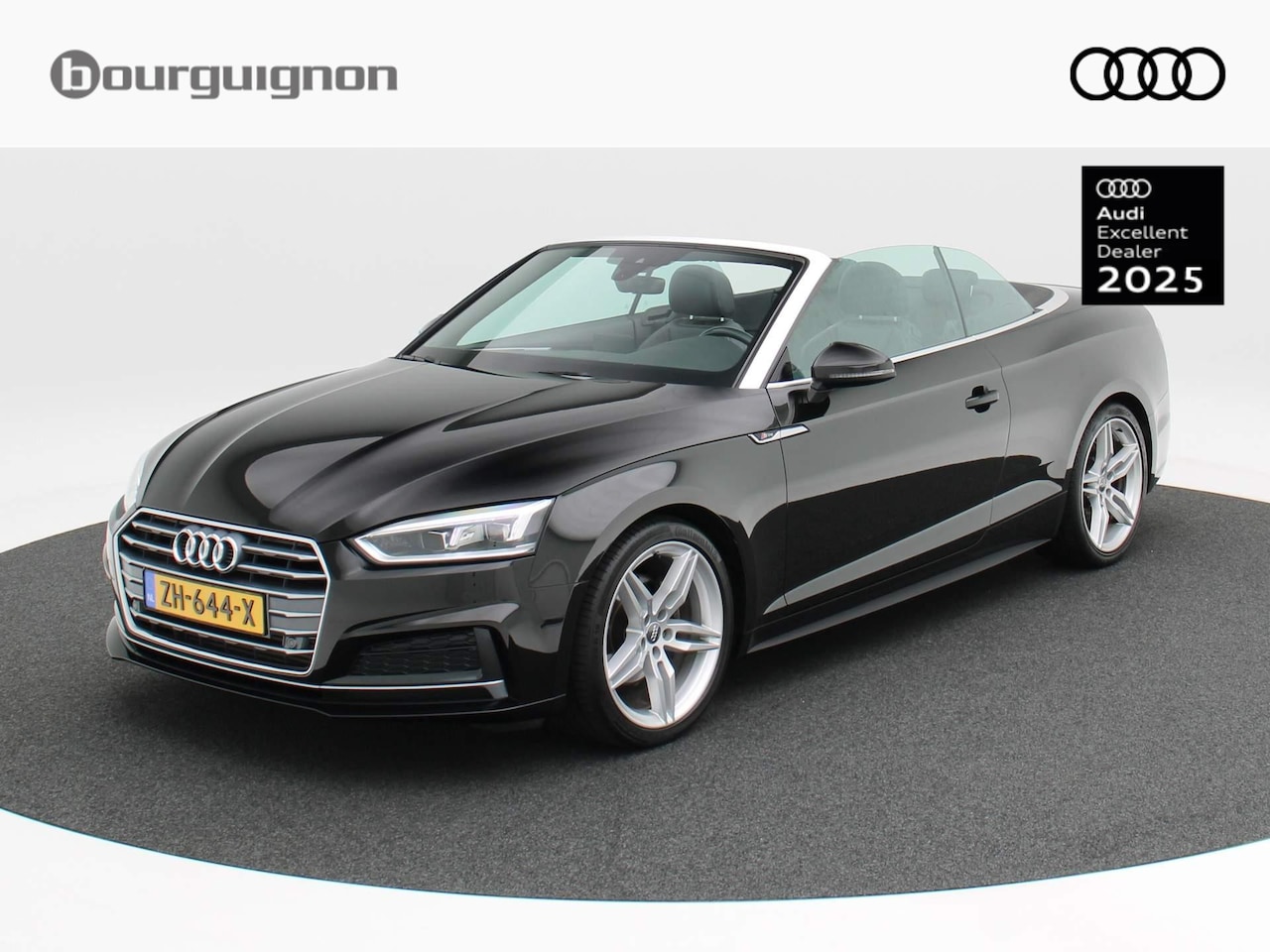 Audi A5 Cabriolet - 2.0 TFSi 190 Pk S-Line | Nekverwarming | Cruise | Elek. Stoel | ECC | Carplay | Camera | 1 - AutoWereld.nl