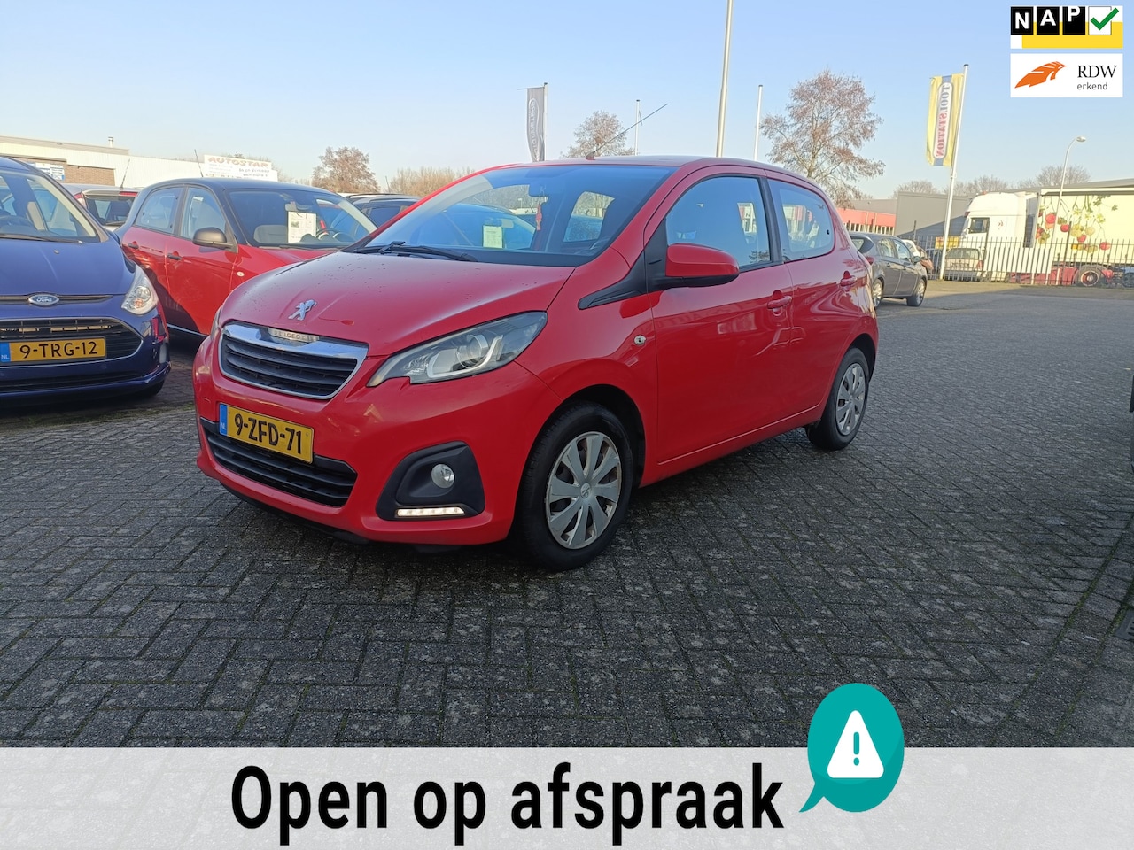 Peugeot 108 - 1.0 GROOT SCHERM BLUETH/NAP/AIRCO - AutoWereld.nl