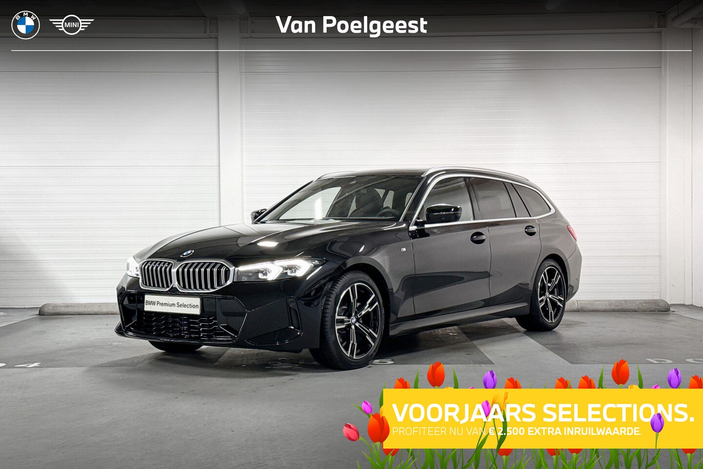 BMW 3-serie Touring - 318i | M-Sport | Travel Pack | Harman/Kardon | Panoramadak | Selections 2500 - AutoWereld.nl