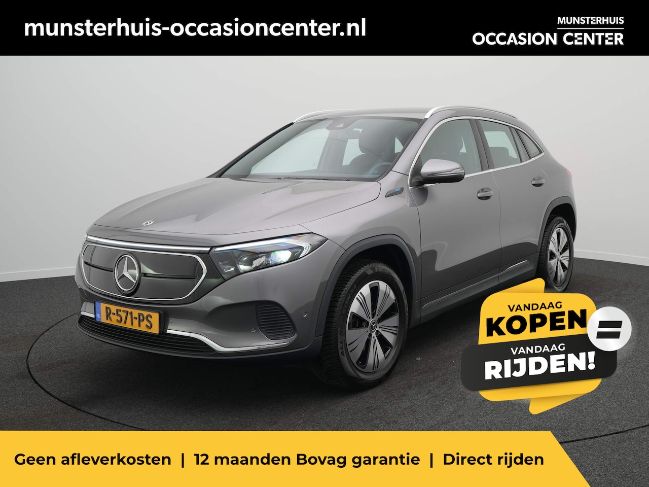 Mercedes-Benz EQA - 250 Electric Art 67 kWh - RIJKLAARPRIJS - All seasonbanden - Volledig Elektrisch - AutoWereld.nl
