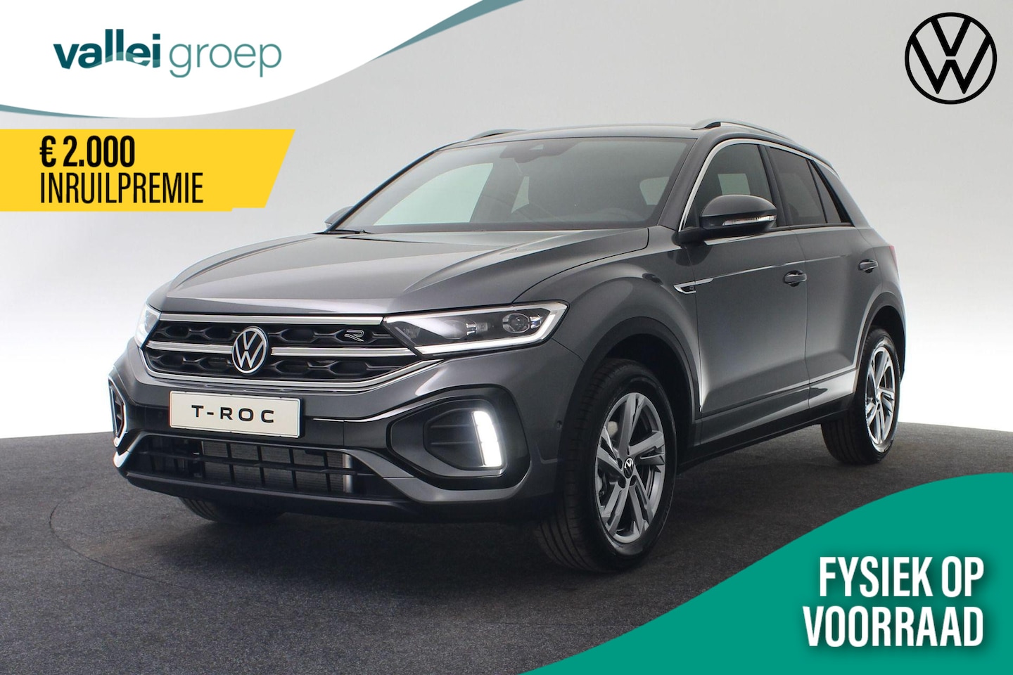 Volkswagen T-Roc - R-Line-Edition 1.5 TSI 110 kW / 150 pk DSG | Camera | Stoelverwarming | LED | 17 inch - AutoWereld.nl