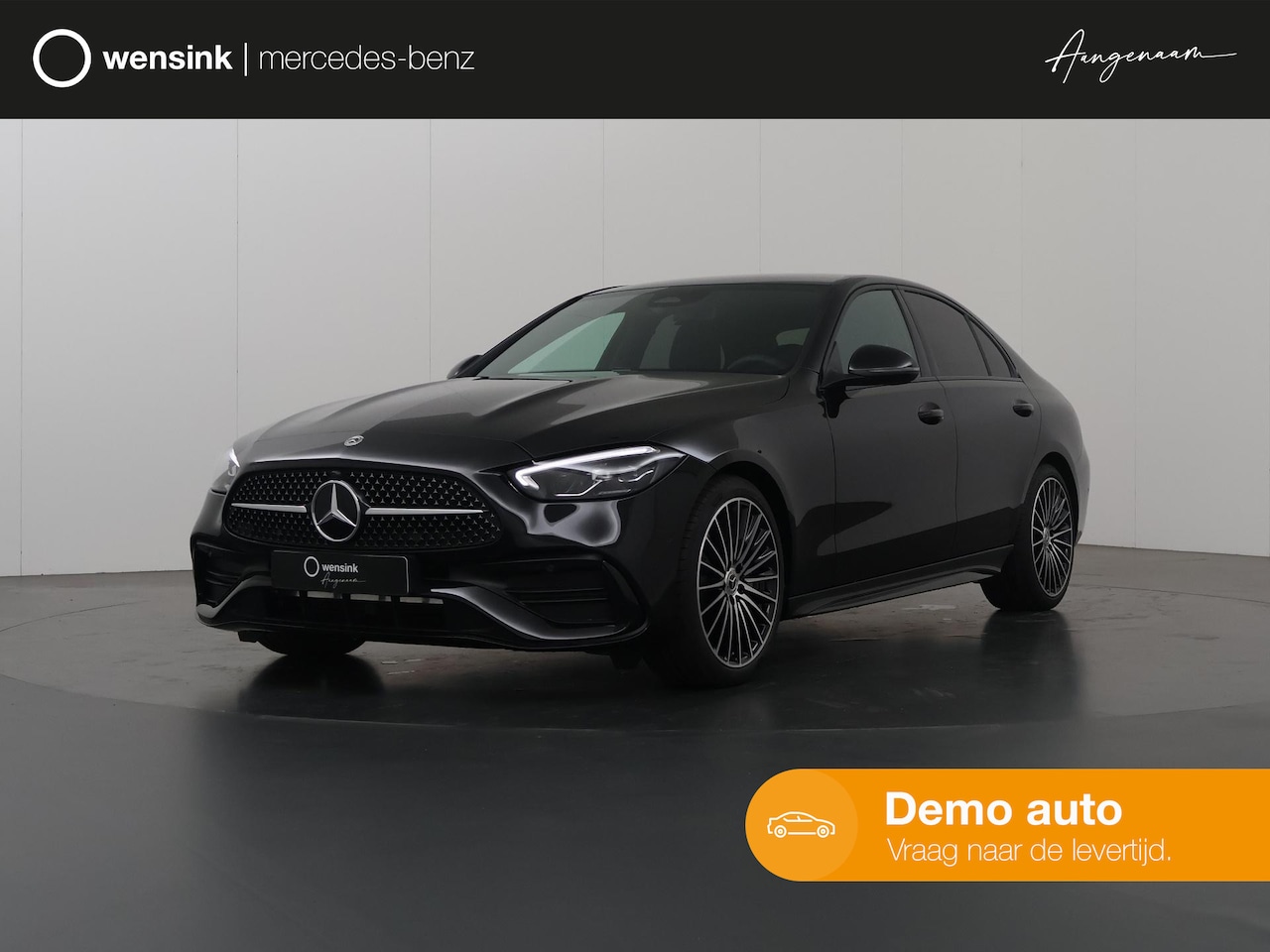 Mercedes-Benz C-klasse - 180 AMG Line 19"AMG Velgen | Panoramadak | Night | Sfeerverlichting - AutoWereld.nl