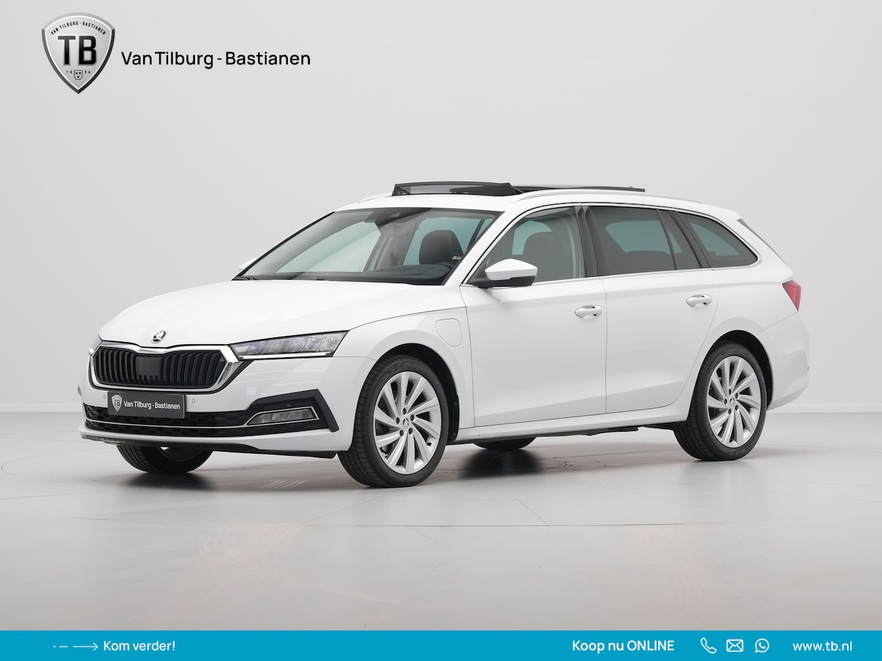 Skoda Octavia Combi - 1.4 TSI iV 218pk PHEV Style Trekhaak Panorama Canton Acc 302 - AutoWereld.nl